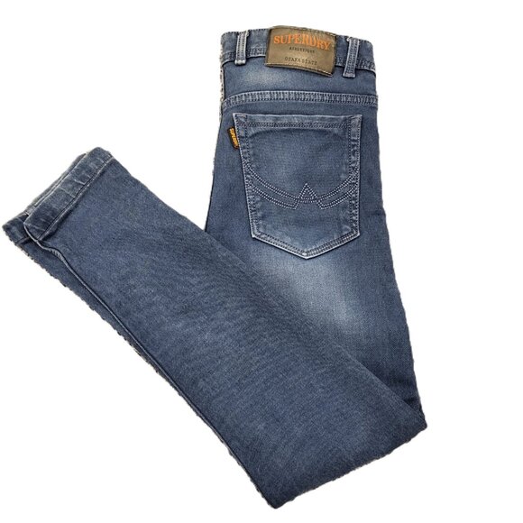 Superdry Organic Cotton Mid Rise Skinny Jeans Size 28 - Picture 13 of 13